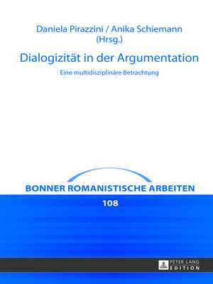cover image of Dialogizität in der Argumentation